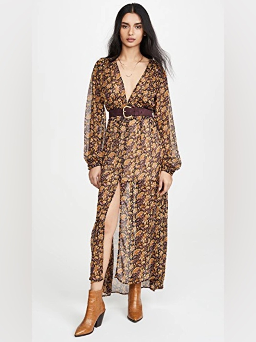 Free People Valerie Duster in Honeysuckle Combo | Size Medium